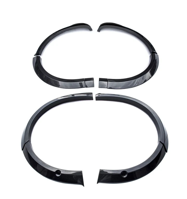 CMST Carbon Fiber Widebody Wheel Arches ( 10 Pcs ) for Tesla Model X 2016-2021 - Robot Bodykits