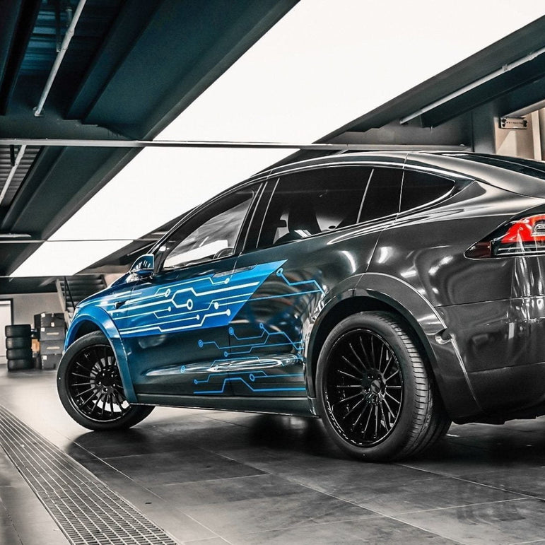 CMST Carbon Fiber Full Body Kit for Tesla Model X 2016-2021 - Robot Bodykits