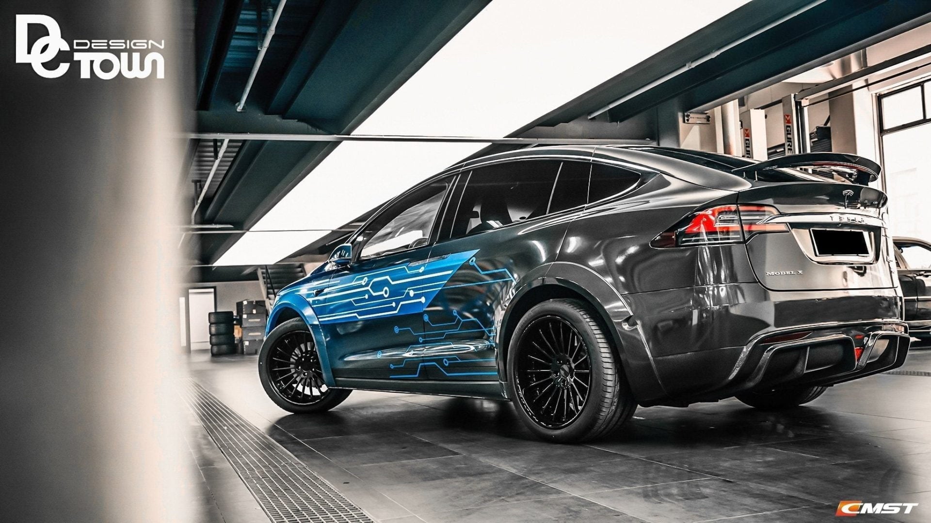 CMST Carbon Fiber Full Body Kit for Tesla Model X 2016-2021 - Robot Bodykits