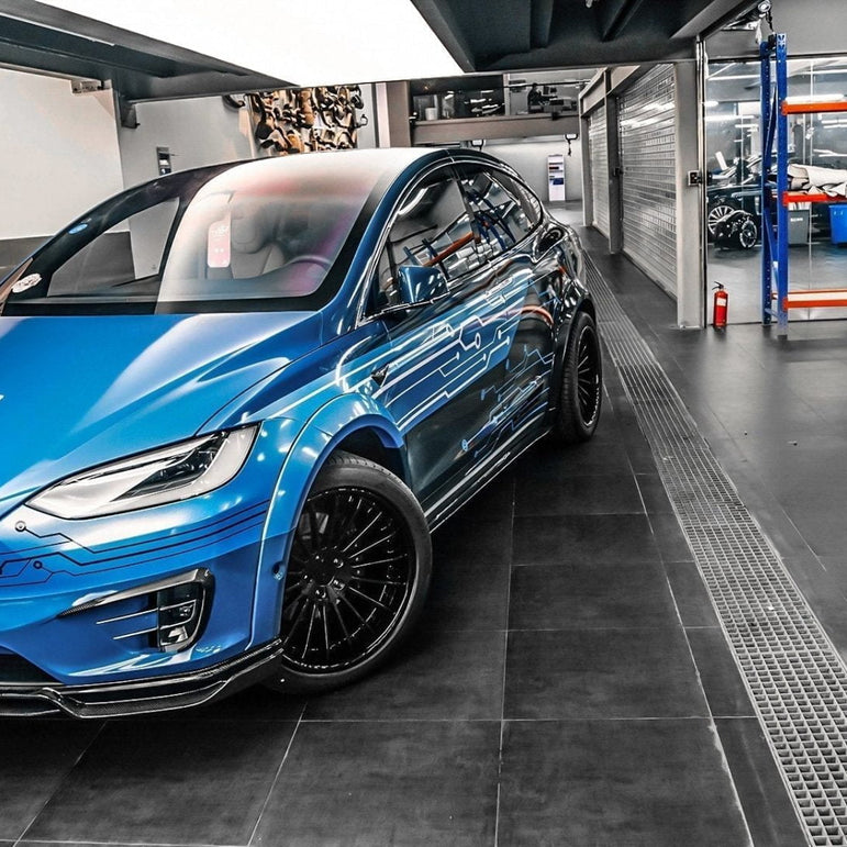 CMST Carbon Fiber Full Body Kit for Tesla Model X 2016-2021 - Robot Bodykits