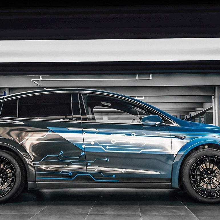 CMST Carbon Fiber Full Body Kit for Tesla Model X 2016-2021 - Robot Bodykits