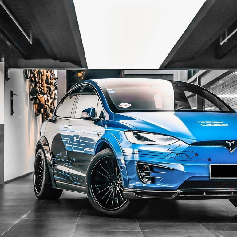 CMST Carbon Fiber Full Body Kit for Tesla Model X 2016-2021 - Robot Bodykits