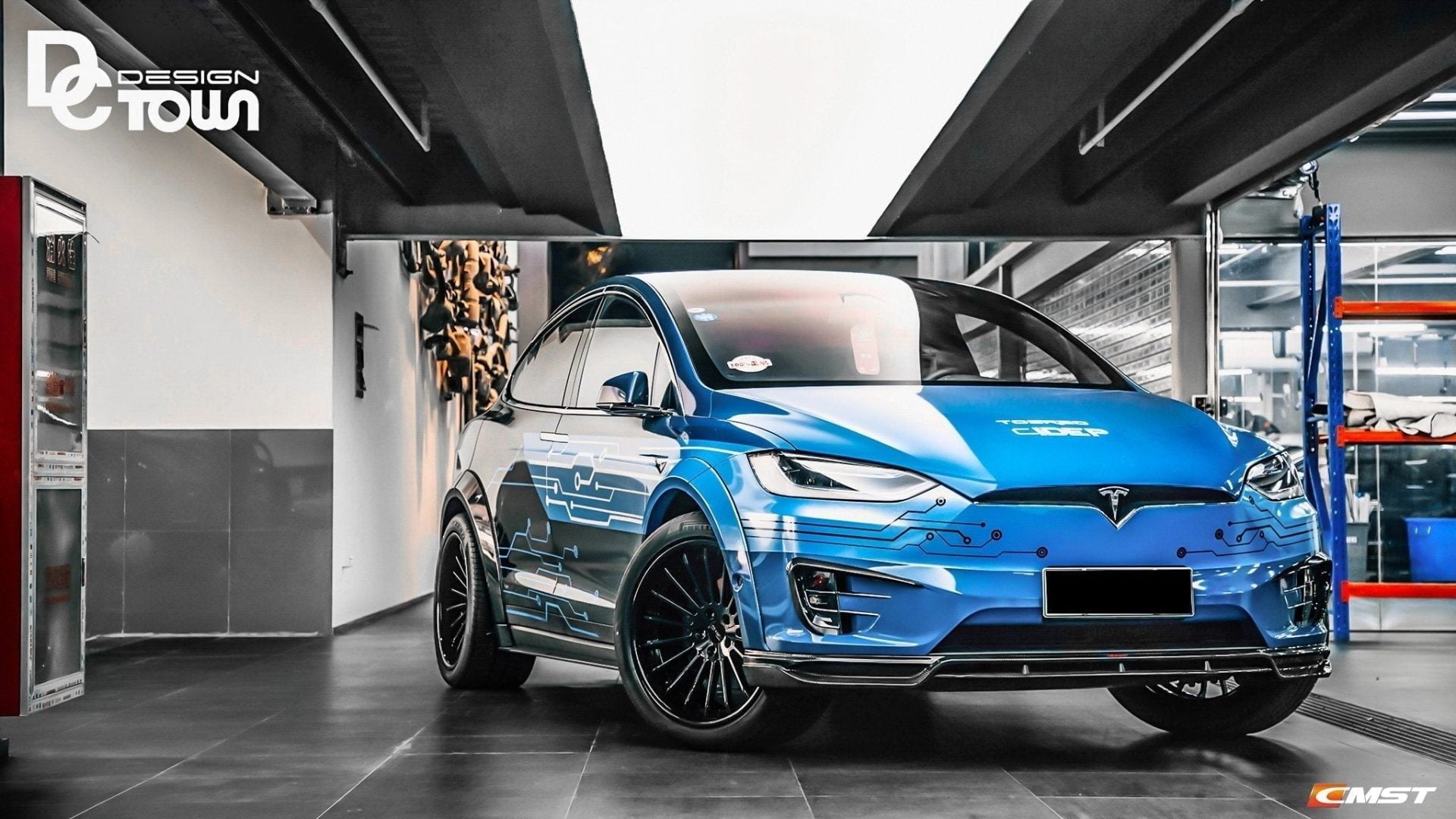 CMST Carbon Fiber Full Body Kit for Tesla Model X 2016-2021 - Robot Bodykits