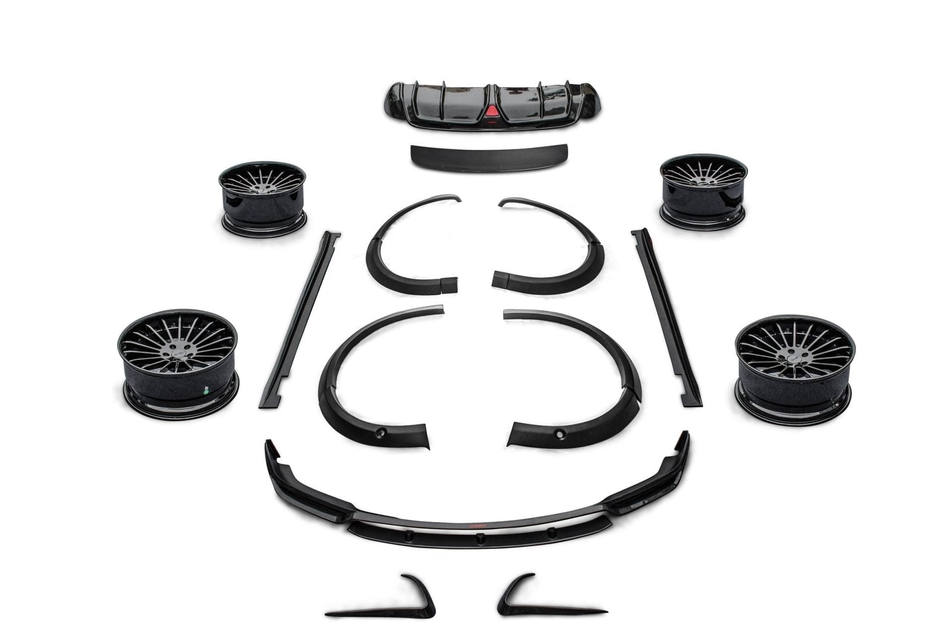 CMST Carbon Fiber Full Body Kit for Tesla Model X 2016-2021 - Robot Bodykits
