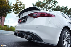 CMST Tuning Carbon Fiber Rear Diffuser for Alfa Romeo 2016-ON Giulia