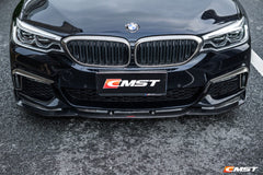 CMST Tuning Carbon Fiber Front Lip for BMW 5 Series G30 / G31 2017-2020  Pre-facelift