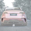 CMST Tuning Carbon Fiber Rear Bumper ver.1 for Tesla Model Y - Robot Bodykits