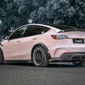 CMST Tuning Carbon Fiber Rear Bumper ver.1 for Tesla Model Y - Robot Bodykits
