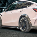 CMST Tuning Carbon Fiber Rear Bumper ver.1 for Tesla Model Y - Robot Bodykits