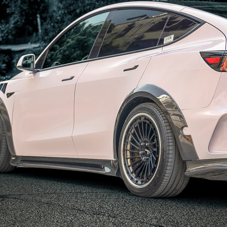 CMST Tuning Carbon Fiber Rear Bumper ver.1 for Tesla Model Y - Robot Bodykits