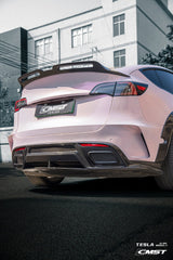 CMST Tuning Carbon Fiber Rear Diffuser Ver.3 for Tesla Model Y