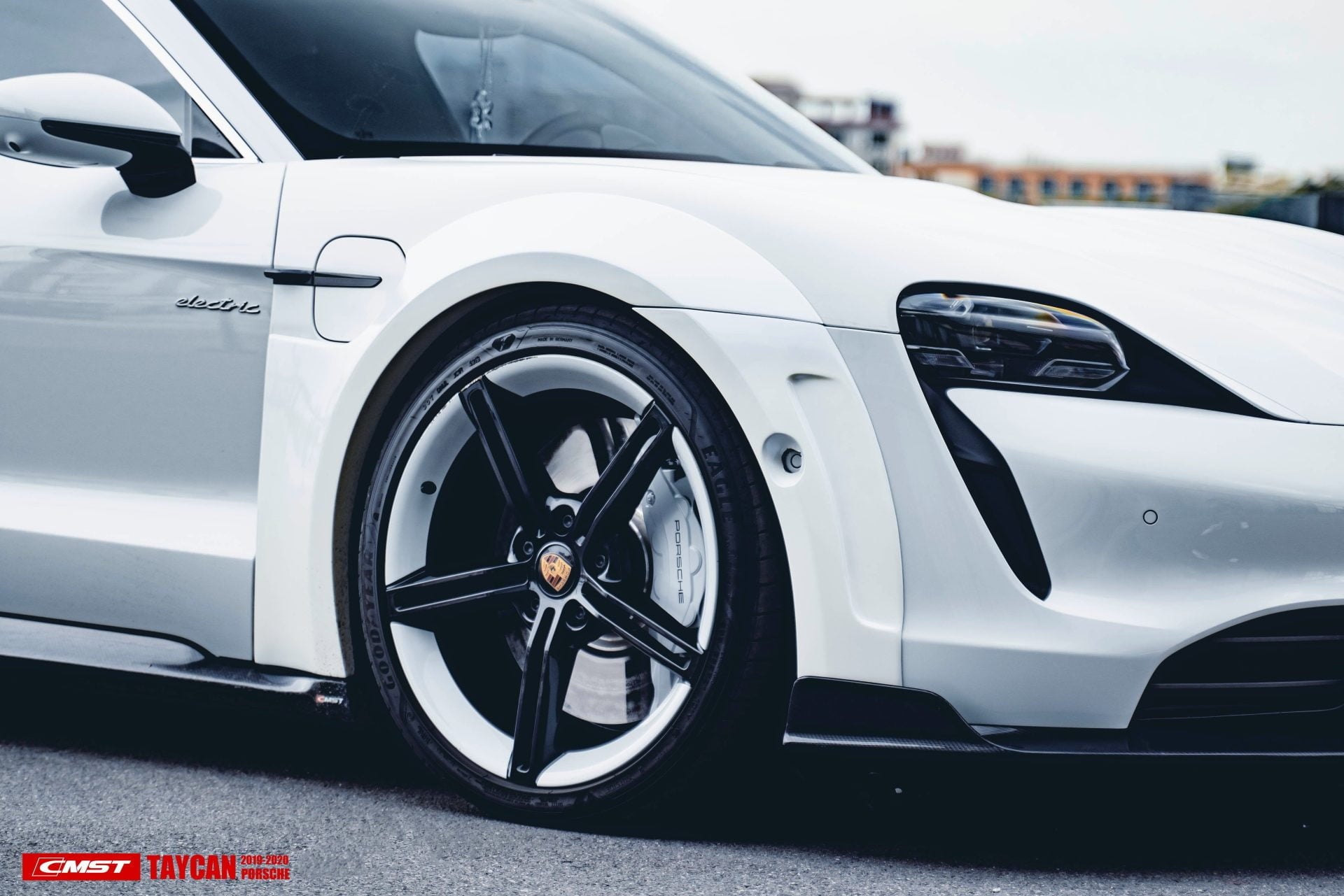 CMST Tuning FRP Widebody Wheel Arches for Porsche Taycan & 4S & Turbo & Turbo S - Robot Bodykits