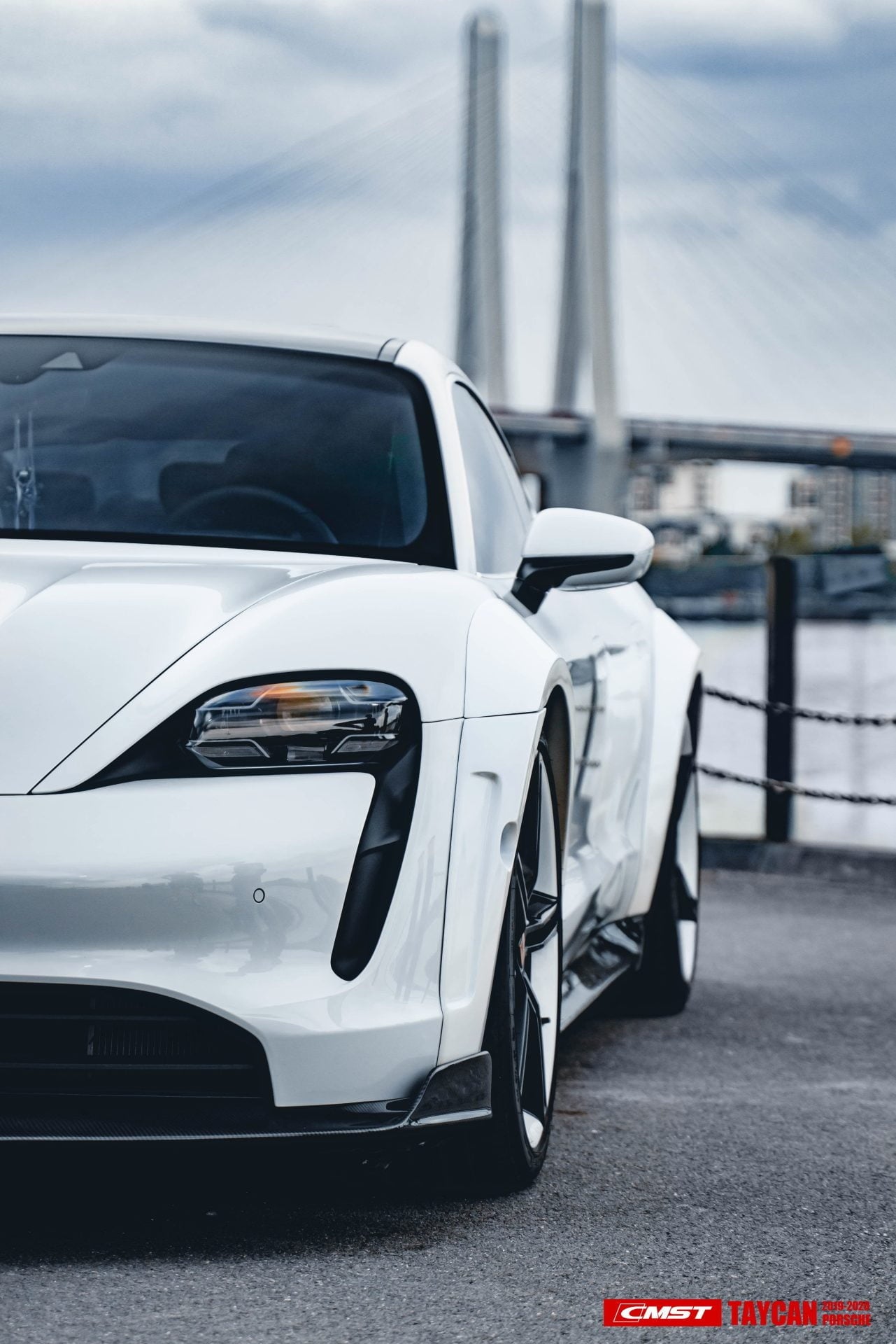CMST Tuning FRP Widebody Wheel Arches for Porsche Taycan & 4S & Turbo & Turbo S - Robot Bodykits