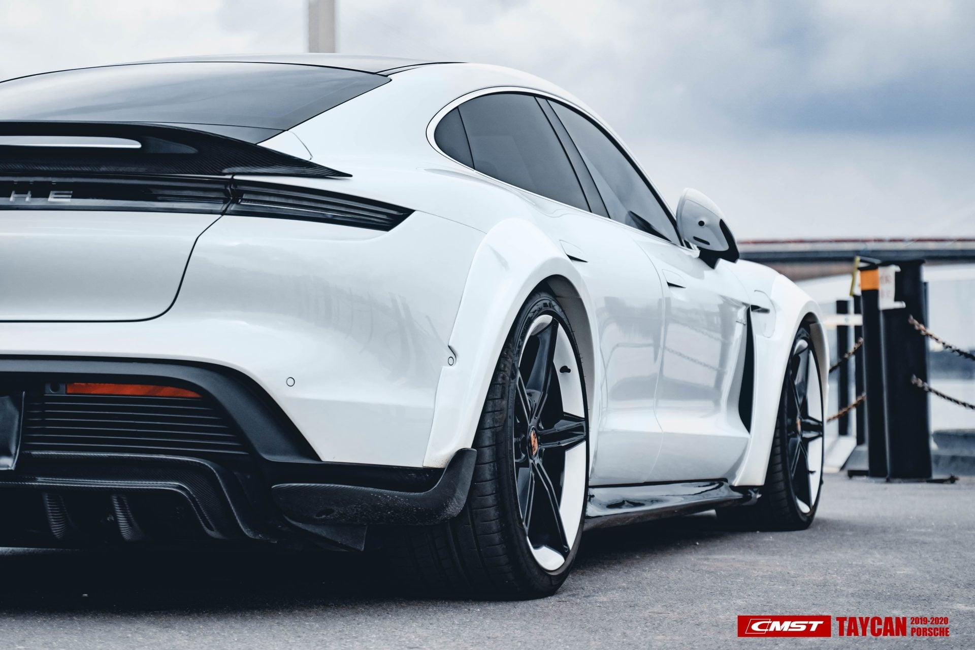 CMST Tuning FRP Widebody Wheel Arches for Porsche Taycan & 4S & Turbo & Turbo S - Robot Bodykits