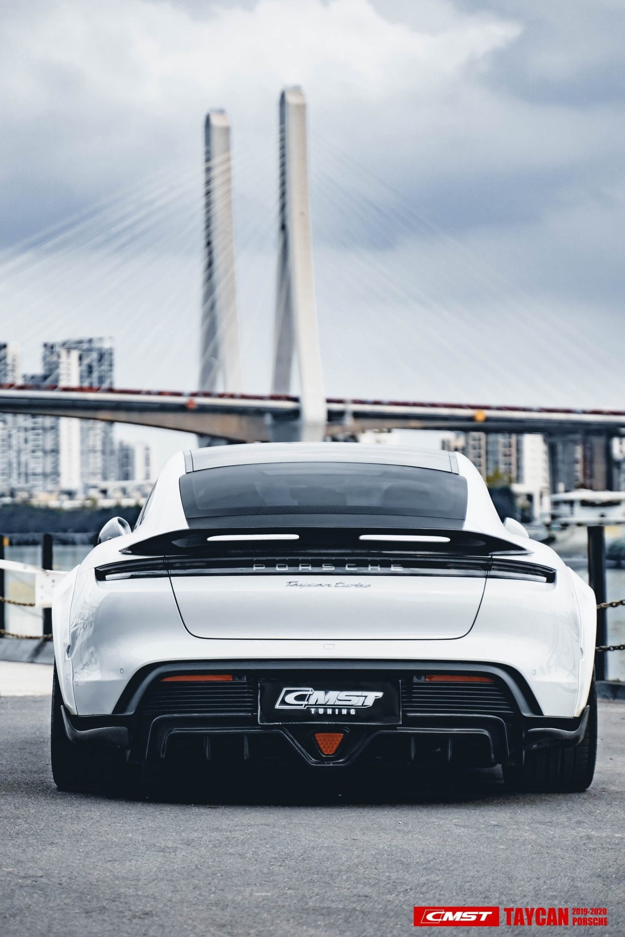 CMST Tuning FRP Widebody Wheel Arches for Porsche Taycan & 4S & Turbo & Turbo S - Robot Bodykits