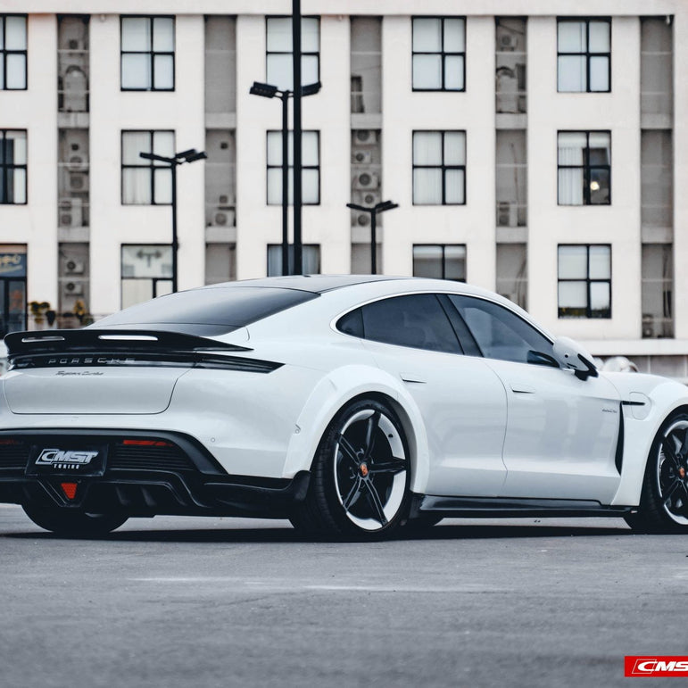 CMST Tuning FRP Widebody Wheel Arches for Porsche Taycan & 4S & Turbo & Turbo S - Robot Bodykits