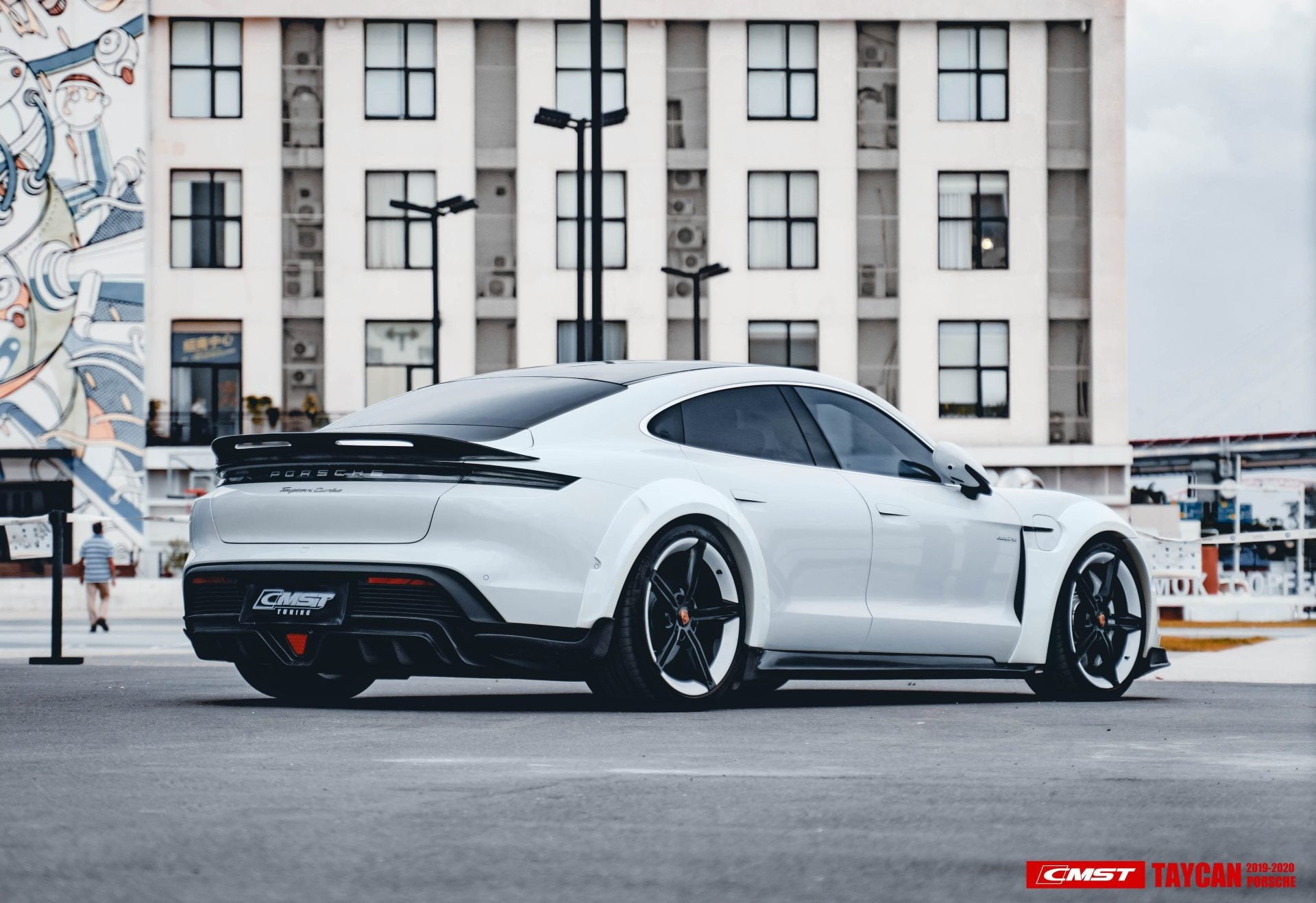 CMST Tuning FRP Widebody Wheel Arches for Porsche Taycan & 4S & Turbo & Turbo S - Robot Bodykits