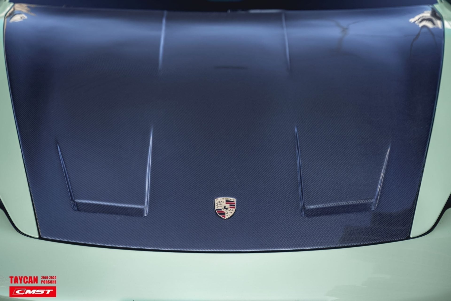CMST Tuning Carbon Fiber Hood Bonnet for Porsche Taycan & Turbo & Turbo S - Robot Bodykits