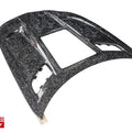 CMST Carbon Fiber Clear View Tempered Glass Transparent Hood Black Series Style for Mercedes Benz C190 AMG GT GTS GTC GTR 2015-2021 - Robot Bodykits