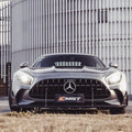 CMST Carbon Fiber Clear View Tempered Glass Transparent Hood Black Series Style for Mercedes Benz C190 AMG GT GTS GTC GTR 2015-2021 - Robot Bodykits