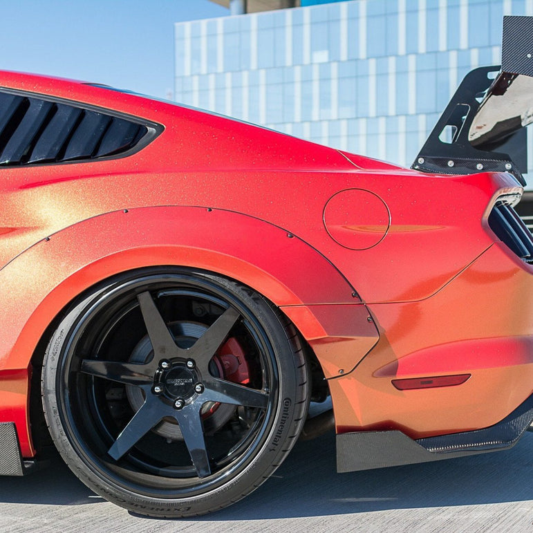 CMST Tuning Widebody Front & Rear Wheel Arches for Ford Mustang S550.1 2015- 2017