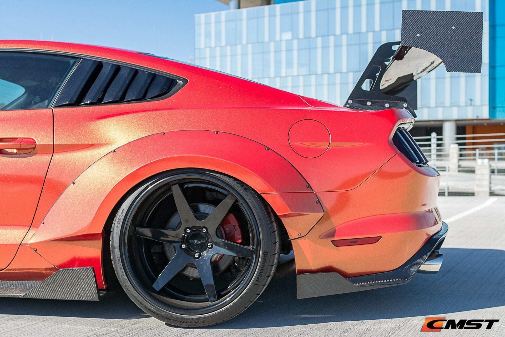 CMST Tuning Widebody Front & Rear Wheel Arches for Ford Mustang S550.1 2015- 2017