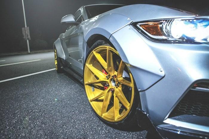 CMST Tuning Widebody Front & Rear Wheel Arches for Ford Mustang S550.1 2015- 2017