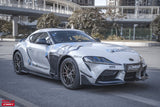 CMST Tuning Carbon Fiber Replacement Front Lip Splitter for Toyota GR Supra A90 A91 2020 2021 2022
