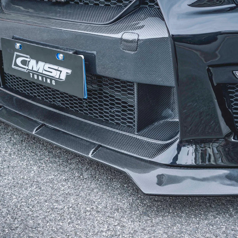 CMST Tuning Stage 2 Front Bumper & Front Lip for Nissan GTR GT-R R35 2008-2016 Facelift Conversion Kit Carbon Fiber / FRP - Robot Bodykits