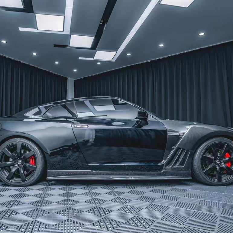 CMST Tuning Pre-preg Carbon Fiber Front Fenders for Nissan GTR GT-R R35 2008-2022 (Pair)