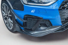 CMST Tuning Carbon Fiber Front Bumper Canards for Audi S4 & A4 S-line 2020-ON B9.5