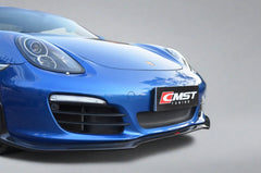 CMST Tuning Carbon Fiber Front Lip Splitter for Porsche 2012-2015 Cayman/Boxster 981