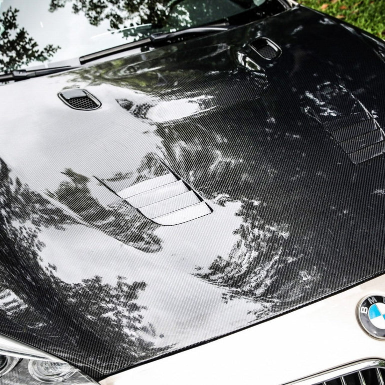 CMST Tuning Carbon Fiber Vented Hood For BMW M6 & 6 Series F06 F12 F13 2012-2016 - Robot Bodykits