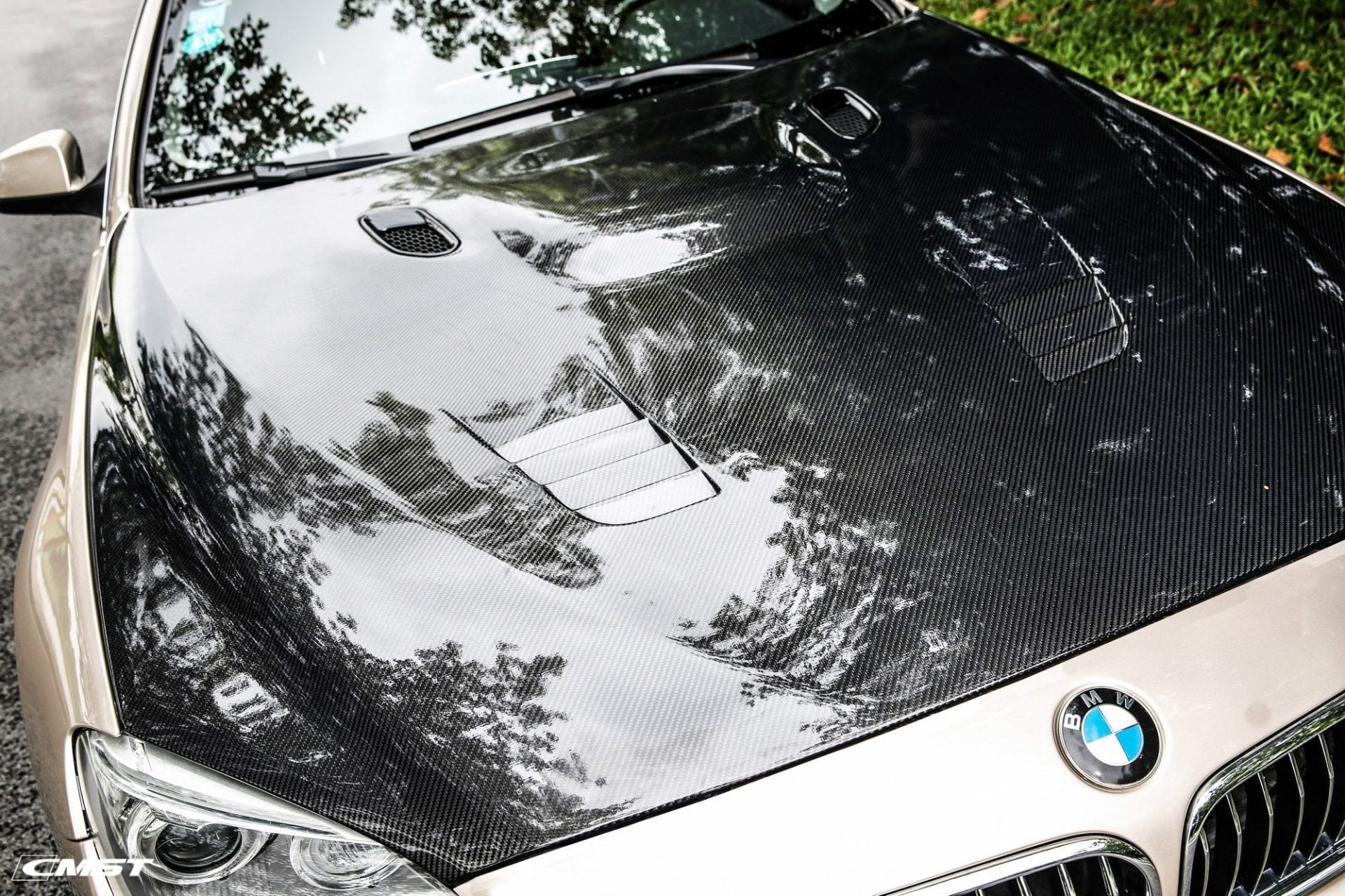 CMST Tuning Carbon Fiber Vented Hood For BMW M6 & 6 Series F06 F12 F13 2012-2016 - Robot Bodykits