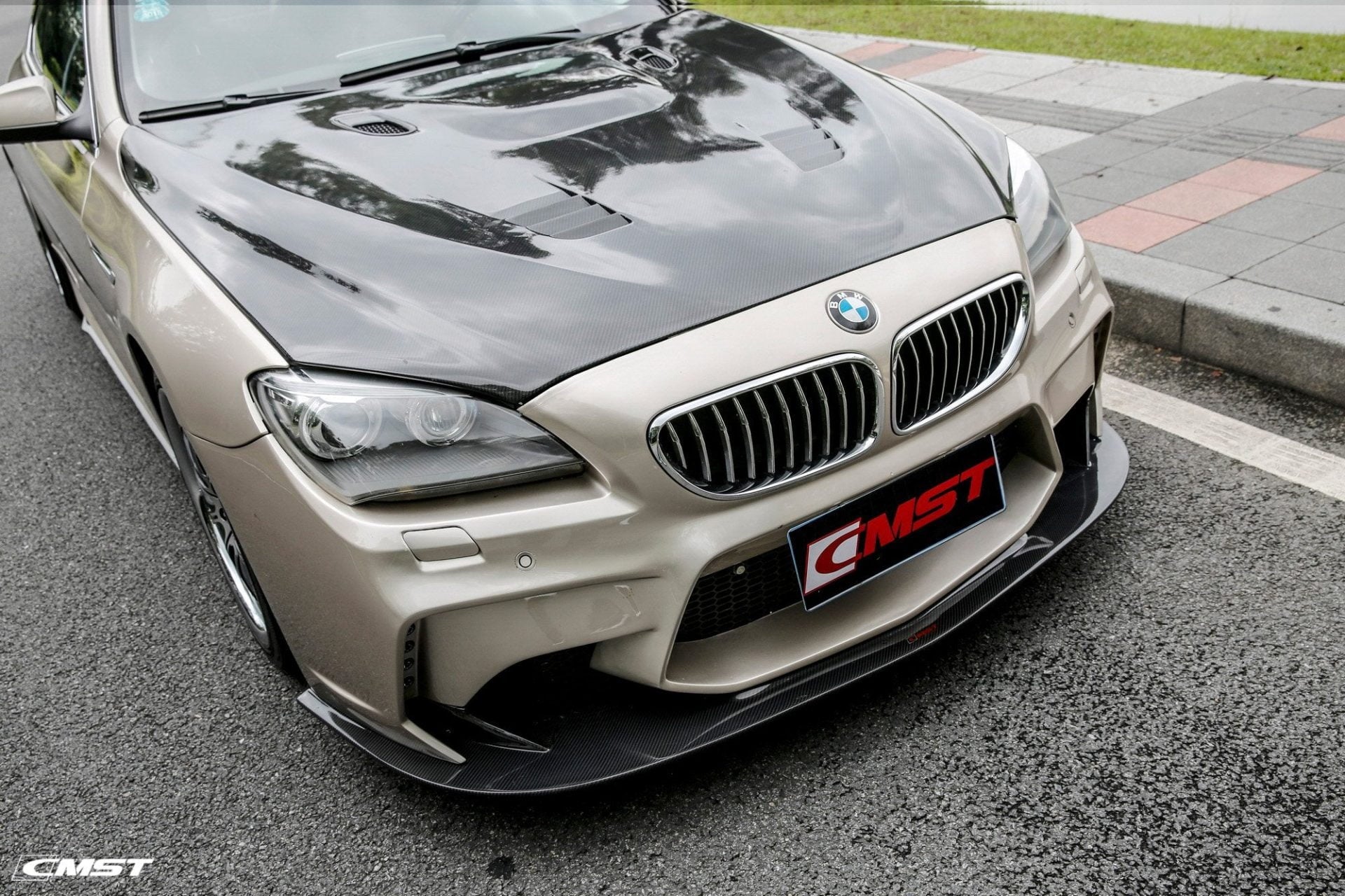 CMST Tuning Carbon Fiber Vented Hood For BMW M6 & 6 Series F06 F12 F13 2012-2016 - Robot Bodykits