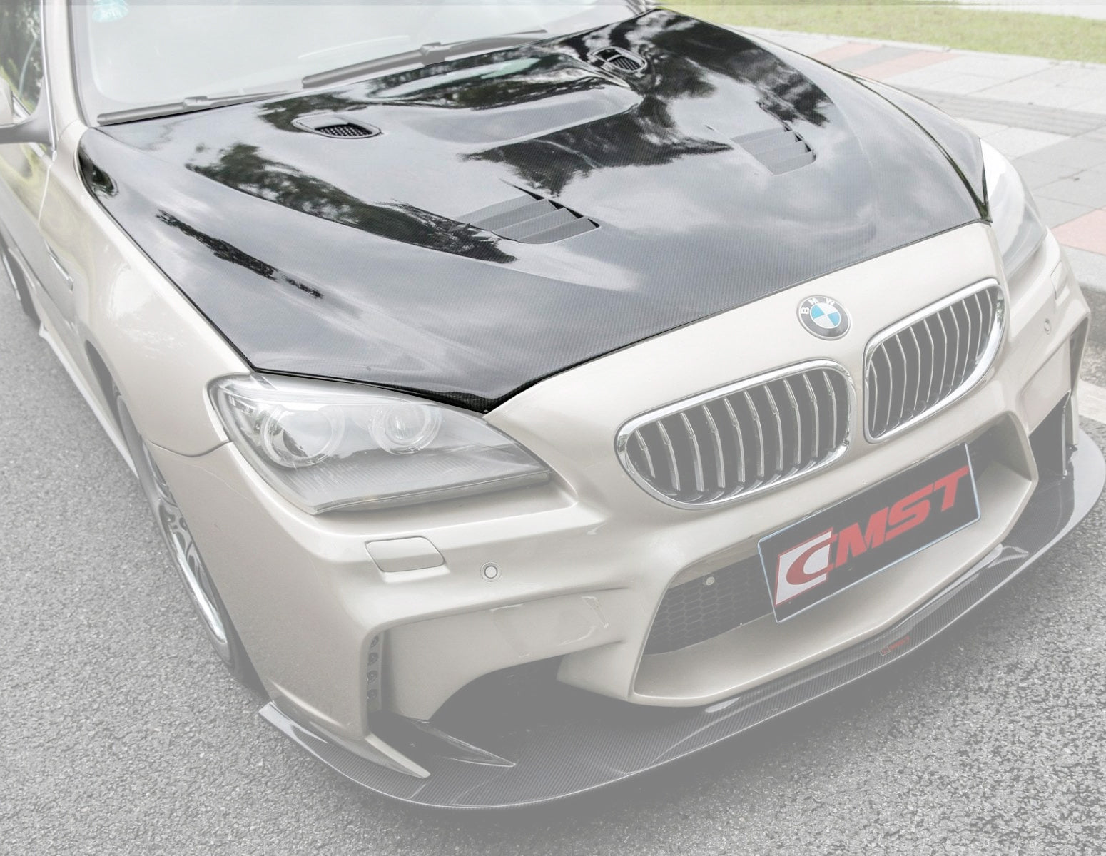 CMST Tuning Carbon Fiber Vented Hood For BMW M6 & 6 Series F06 F12 F13 2012-2016 - Robot Bodykits