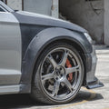 CMST Tuning Carbon Fiber Widebody Fender Arches ( 12 Pcs ) for Audi A3, S3 2014-2020 8V - Robot Bodykits