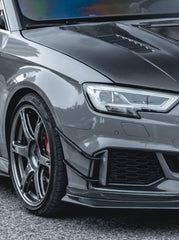 CMST Tuning Carbon Fiber Front Bumper Canards for Audi RS3 2018-2020