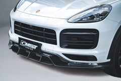 CMST Tuning Carbon Fiber Front Lip for Porsche Cayenne Coupe 9Y3 2018-ON