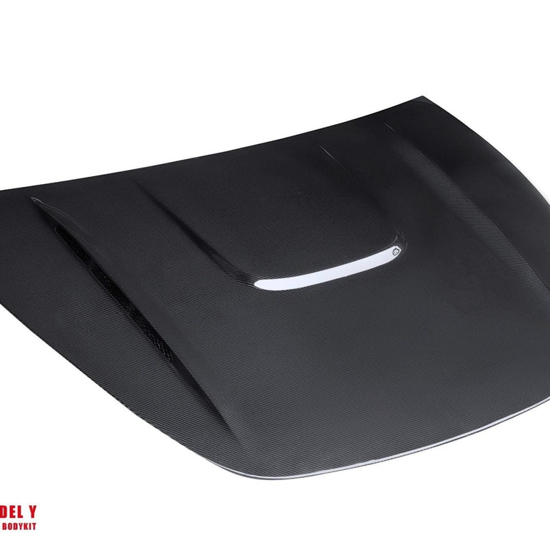 CMST Tuning Carbon Fiber Hood Bonnet Ver.1 for Tesla Model Y - Robot Bodykits