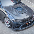 CMST Tuning Carbon Fiber Glass Transparent Hood Bonnet for BMW 3 Series G20 G28 330i M340i - Robot Bodykits
