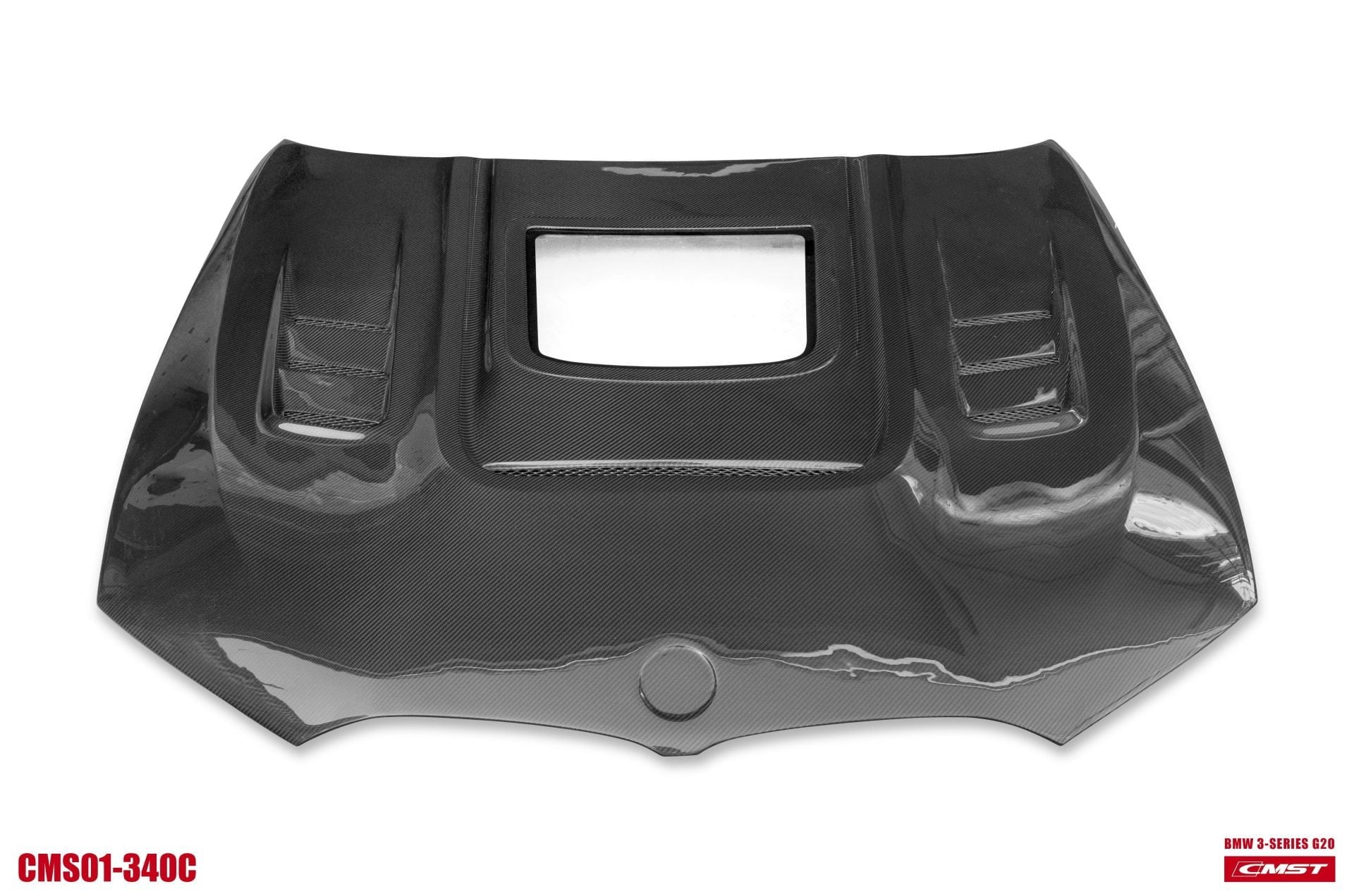 CMST Tuning Carbon Fiber Glass Transparent Hood Bonnet for BMW 3 Series G20 G28 330i M340i - Robot Bodykits