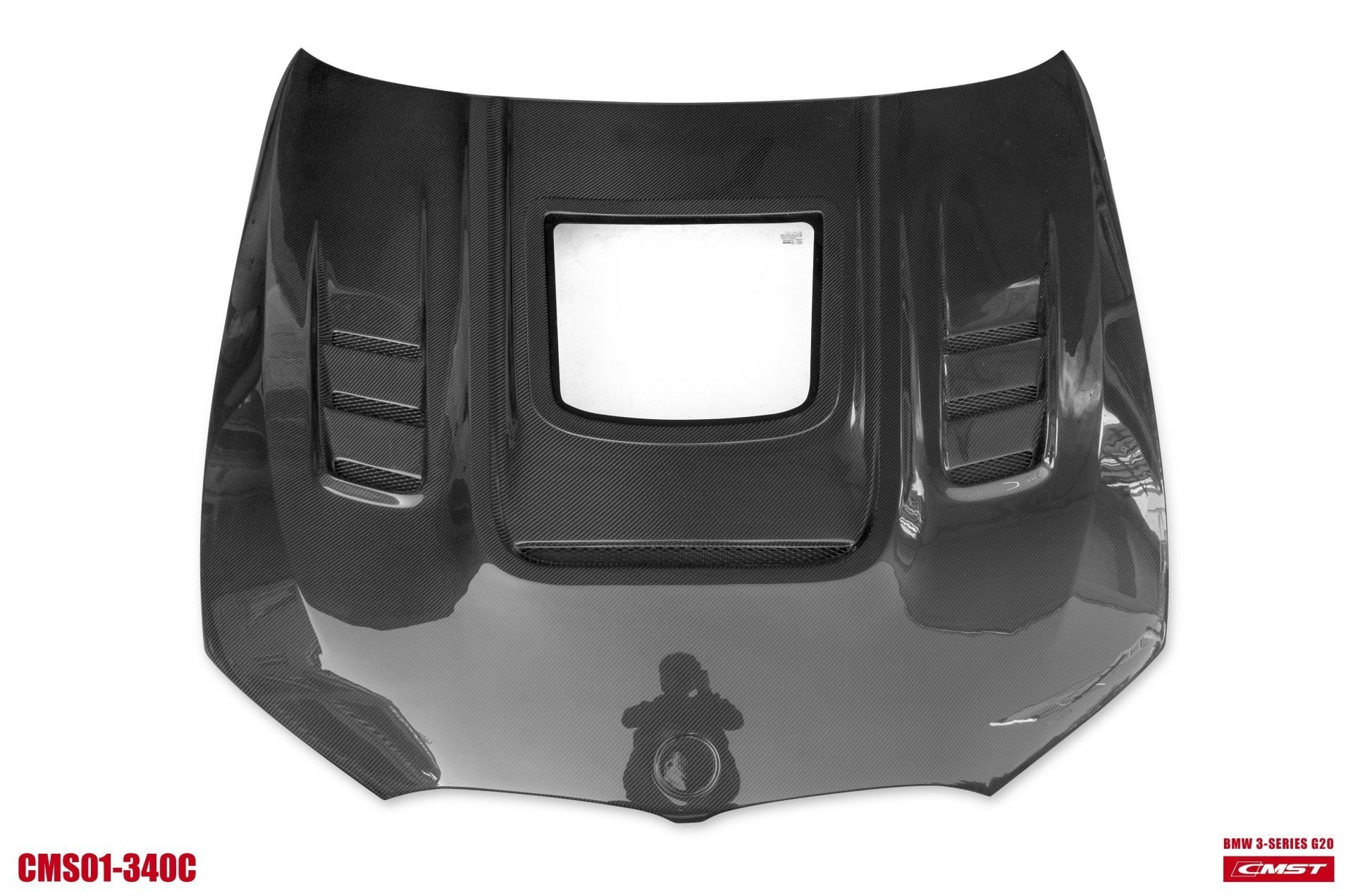 CMST Tuning Carbon Fiber Glass Transparent Hood Bonnet for BMW 3 Series G20 G28 330i M340i - Robot Bodykits