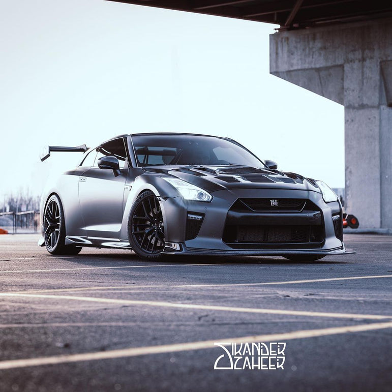 CMST Tuning Carbon Fiber Glass Transparent Hood Ver.2 For Nissan GTR GT-R R35 2017-2022