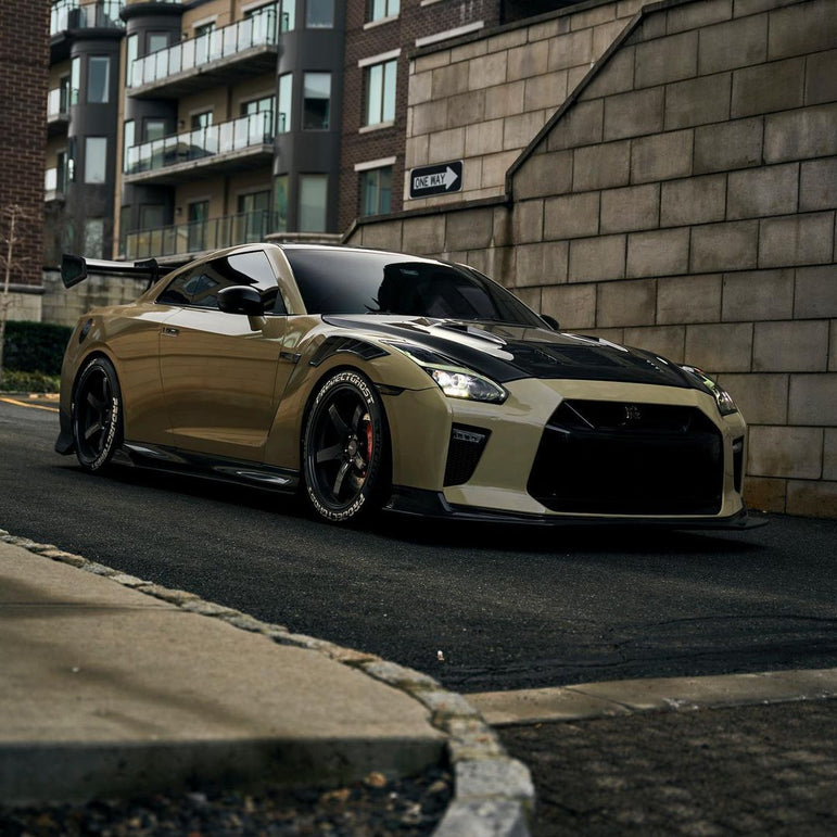 CMST Tuning Carbon Fiber Glass Transparent Hood Ver.2 For Nissan GTR GT-R R35 2017-2022