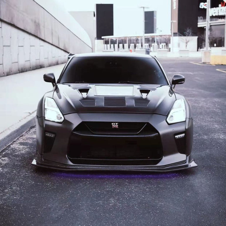 CMST Tuning Carbon Fiber Glass Transparent Hood Ver.2 For Nissan GTR GT-R R35 2017-2022
