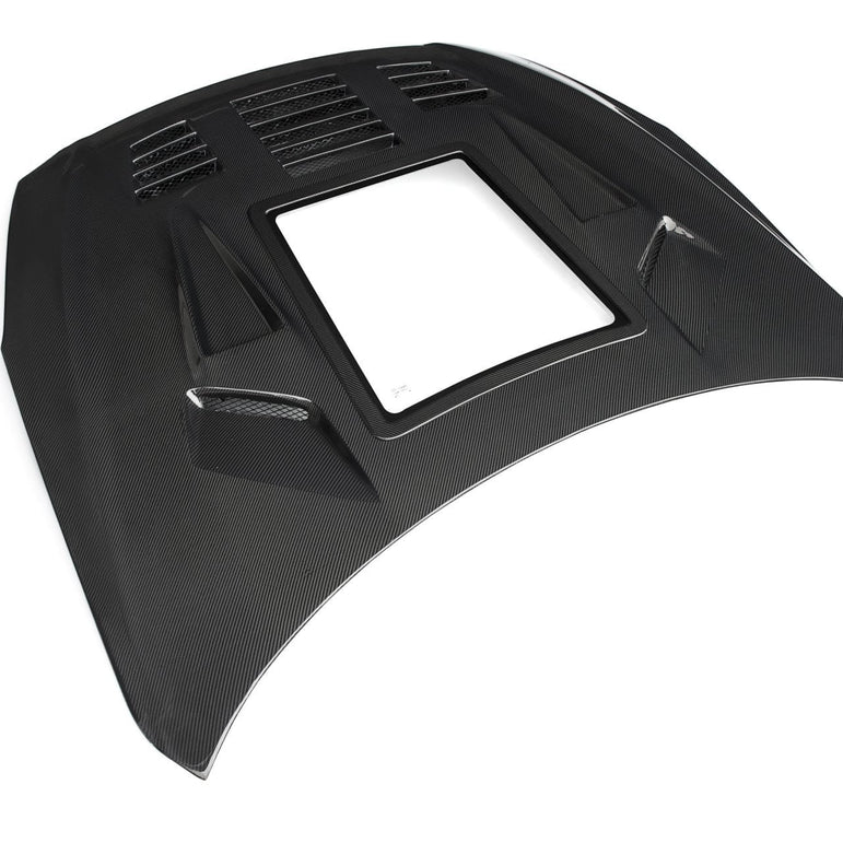 CMST Tuning Carbon Fiber Glass Transparent Hood Ver.2 For Nissan GTR GT-R R35 2017-2022