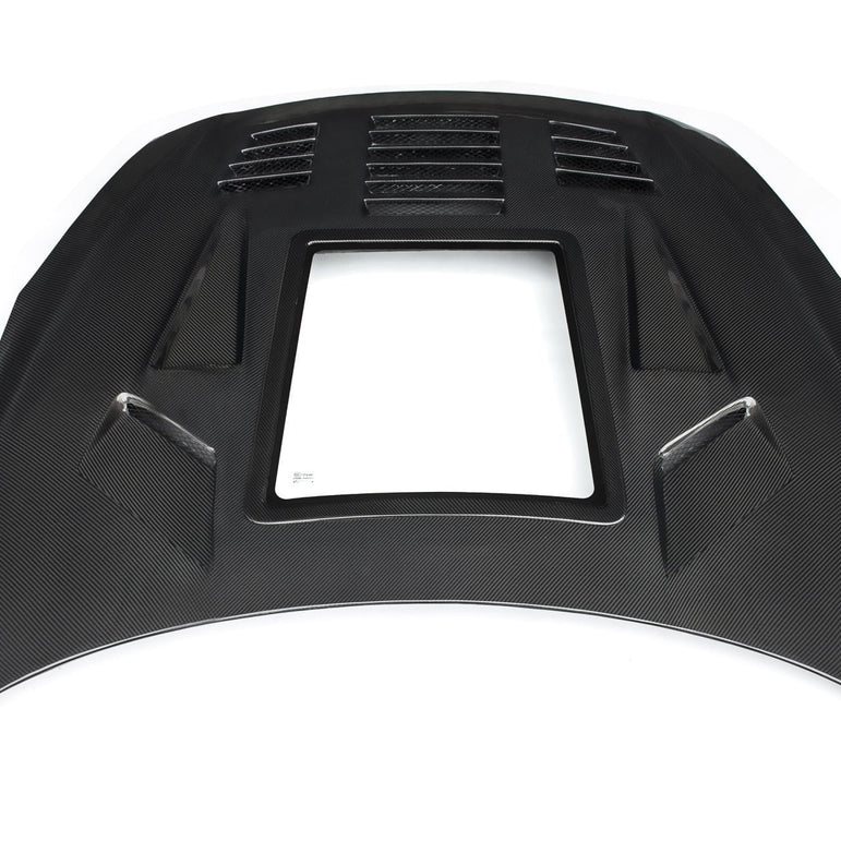 CMST Tuning Carbon Fiber Glass Transparent Hood Ver.2 For Nissan GTR GT-R R35 2017-2022