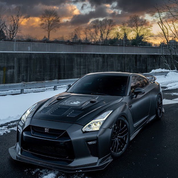 CMST Tuning Carbon Fiber Glass Transparent Hood Ver.2 For Nissan GTR GT-R R35 2017-2022