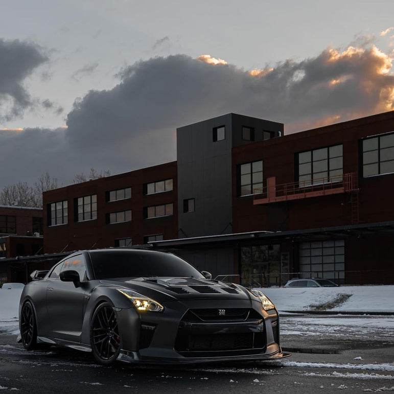 CMST Tuning Carbon Fiber Glass Transparent Hood Ver.2 For Nissan GTR GT-R R35 2017-2022